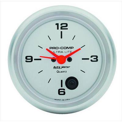 Auto Meter Ultra-Lite Clock - 4485